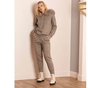 Jessie Liu NWT Wool / Acrylic Knit Jogger Pants